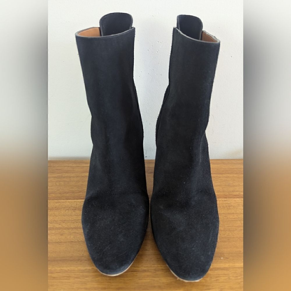 Chloe Suede Booties 35 1/2 / 5.5 Whimsigoth Witchy Romantic Dark Academia Chic